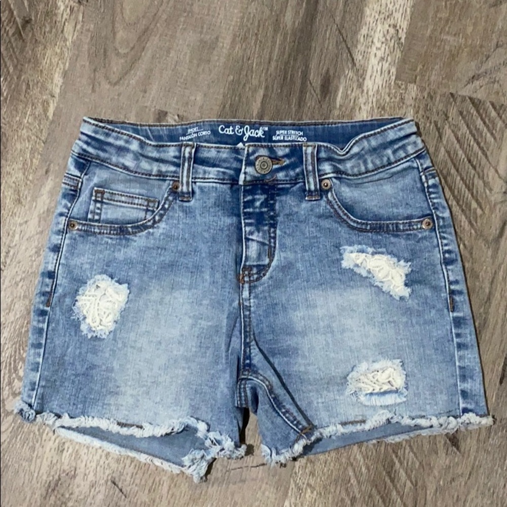 Cat & Jack jean shorts